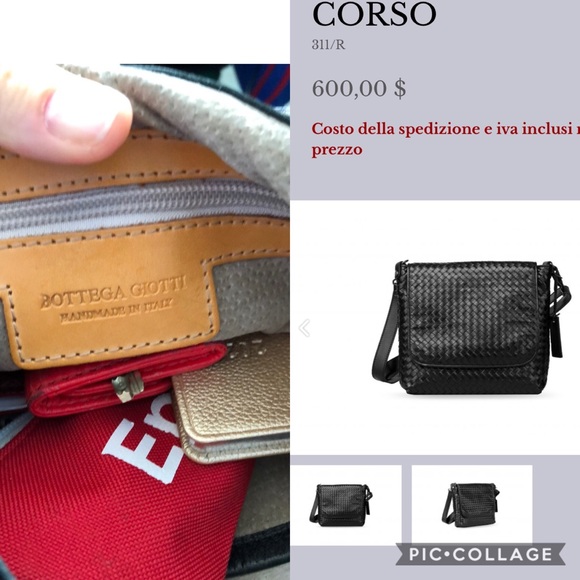 Authentic Bottega Giotti crossbody/ shoulder bag - Picture 7 of 11
